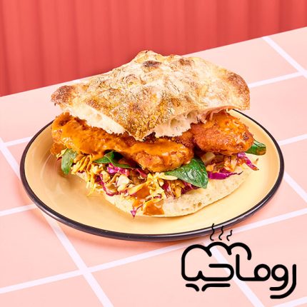 ساندویچ شنیسل مرغ کاتیانا
