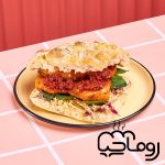 ساندویچ شنیسل مرغ ایتالیانو