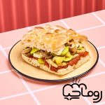 ساندویچ سبزیجات گرم