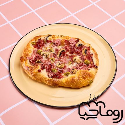 پیتزا بیکن گوساله