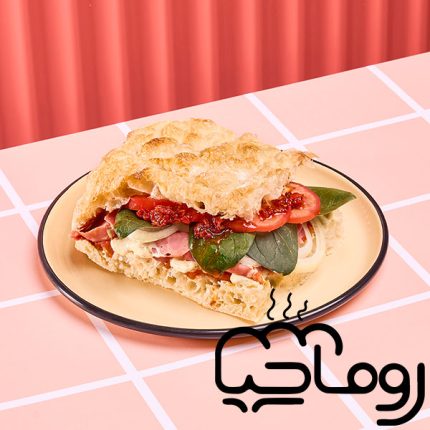 ساندویچ بیکن گوساله ایتالیانو